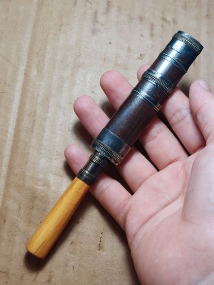 เครื่องรางมีดหมอจากนารายณ์หลวงพ่อเดิมใบ 3 ยาวรวม 6 นิ้ว รูปที่ 2