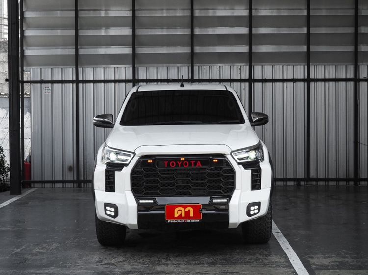 Toyota Hilux Revo 2024 Double Cab 2.4 Mid Prerunner Pickup ดีเซล ไม่ติดแก๊ส เกียร์อัตโนมัติ ขาว รูปที่ 2