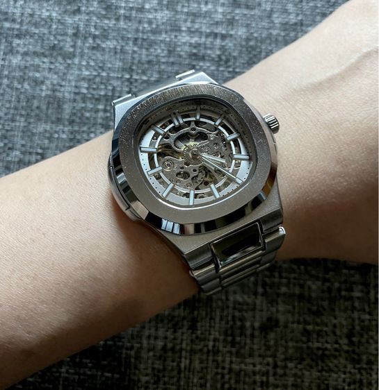 Automatic Watch สายสแตนเลส รูปที่ 8