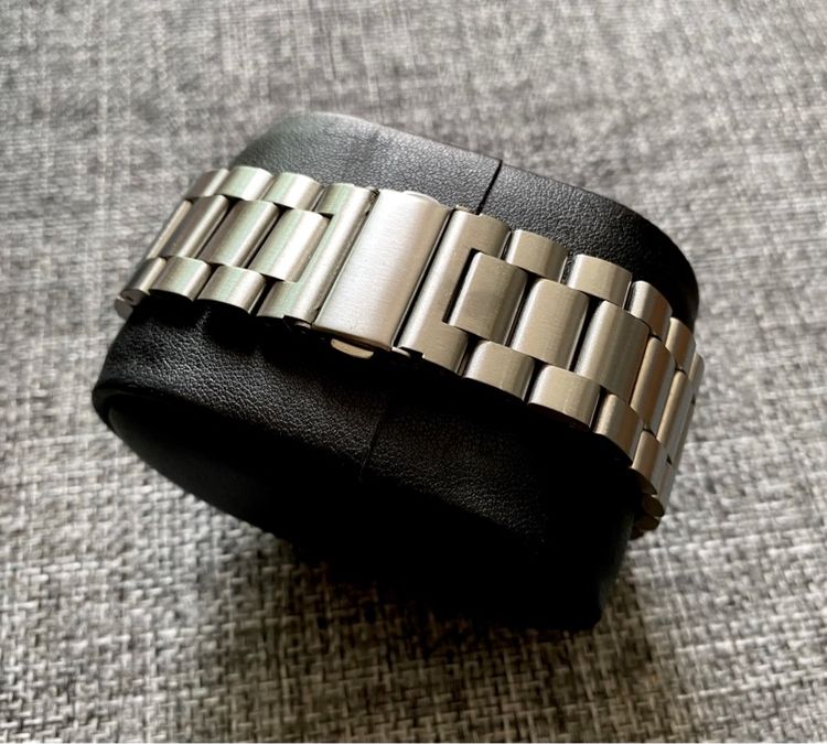 Automatic Skeleton Watch sun moon สานสแตนเลส รูปที่ 9