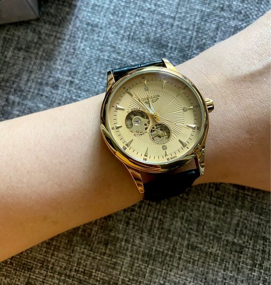 Automatic Skeleton watch สายหนัง รูปที่ 11