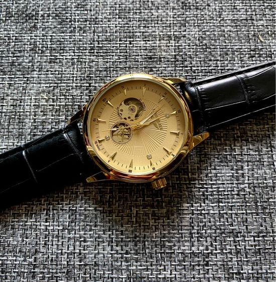 Automatic Skeleton watch สายหนัง รูปที่ 9