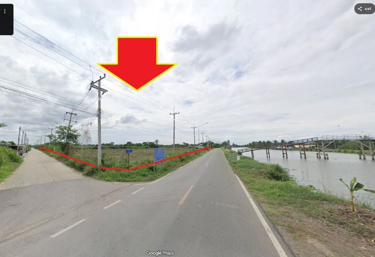 ขายที่ดินแปลงสวยติดคลองตาขำ ใกล้ถนนเส้นปากทางบ้านแพ้ว ที่ดินเนื้อที่10ไร่3งาน58ตรว.อ.บ้านแพ้ว จ.สมุทรสาคร รูปที่ 4