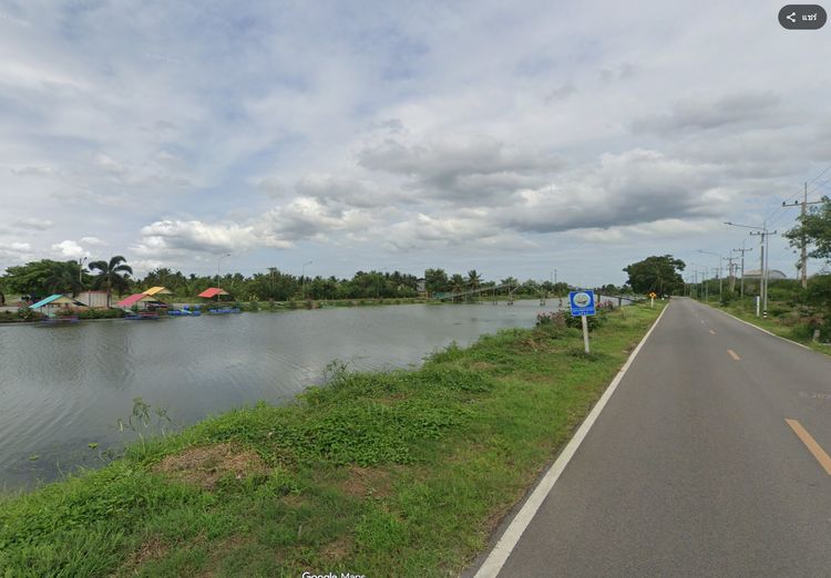 ขายที่ดินแปลงสวยติดคลองตาขำ ใกล้ถนนเส้นปากทางบ้านแพ้ว ที่ดินเนื้อที่10ไร่3งาน58ตรว.อ.บ้านแพ้ว จ.สมุทรสาคร