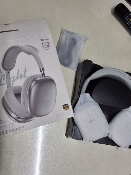 HOCO W35 AIR มือ1 มีระบบตัดเสียง มีสายชาร์จคู่มือให้ครบ รูปที่ 3