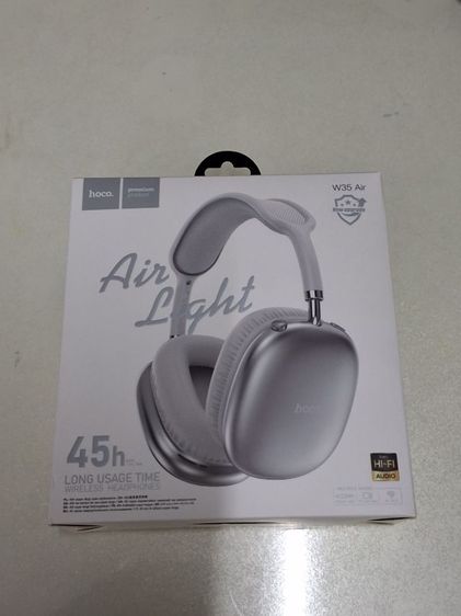 HOCO W35 AIR มือ1 มีระบบตัดเสียง มีสายชาร์จคู่มือให้ครบ รูปที่ 2