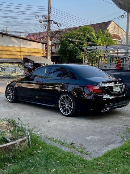 Mercedes-Benz C-Class 2021 Sedan ปลั๊กอินไฮบริด (PHEV) ไม่ติดแก๊ส เกียร์อัตโนมัติ ดำ รูปที่ 4