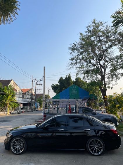 Mercedes-Benz C-Class 2021 Sedan ปลั๊กอินไฮบริด (PHEV) ไม่ติดแก๊ส เกียร์อัตโนมัติ ดำ รูปที่ 3