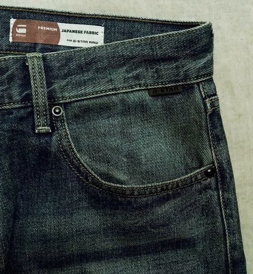 ผ้ายีนส์ญี่ปุ่น G-STAR RAW (PREMIUM JAPANESE FABRIC) รูปที่ 8