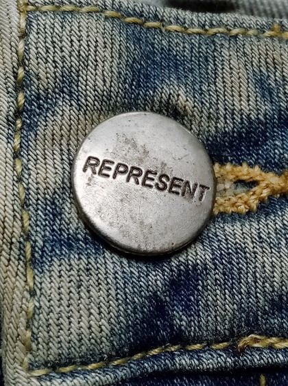 ยีนส์ REPRESENT (ENGLAND) แท้ สวยมาก รูปที่ 10
