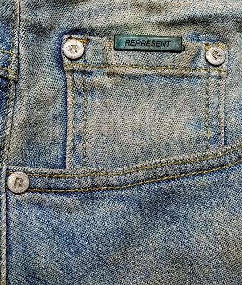 ยีนส์ REPRESENT (ENGLAND) แท้ สวยมาก รูปที่ 6