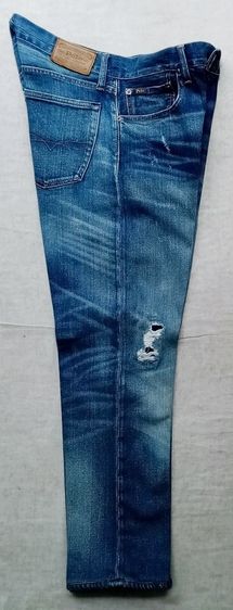 Polo by RALPH LAUREN ยีนส์แต่งเซอร์ งาน PATCHWORK รูปที่ 4