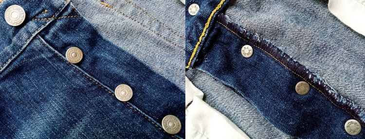 Polo by RALPH LAUREN ยีนส์แต่งเซอร์ งาน PATCHWORK รูปที่ 10