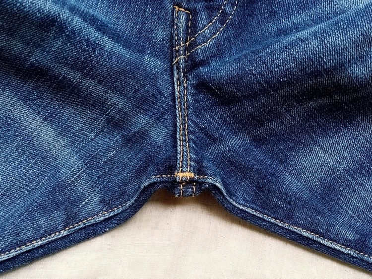 Polo by RALPH LAUREN ยีนส์แต่งเซอร์ งาน PATCHWORK รูปที่ 12