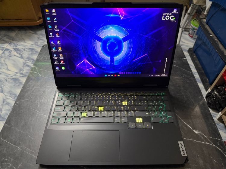 ขาย Note Book LENOVO IDEAPAD GAMING 3 15IAH7-82S900RUTA I5-12450H Ram 16gb RTX 3050TI 4 GB GDDR6 512gb SSD M.2 สภาพสวยๆ เลยครับผม รูปที่ 2