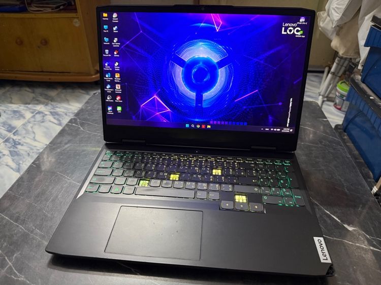 ขาย Note Book LENOVO IDEAPAD GAMING 3 15IAH7-82S900RUTA I5-12450H Ram 16gb RTX 3050TI 4 GB GDDR6 512gb SSD M.2 สภาพสวยๆ เลยครับผม รูปที่ 4