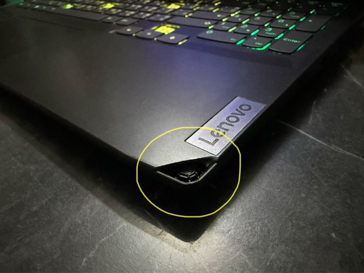 ขาย Note Book LENOVO IDEAPAD GAMING 3 15IAH7-82S900RUTA I5-12450H Ram 16gb RTX 3050TI 4 GB GDDR6 512gb SSD M.2 สภาพสวยๆ เลยครับผม รูปที่ 8