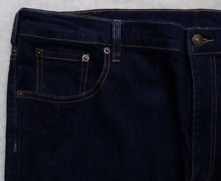 ยีนส์เข้ม ญี่ปุ่น ไซส์ใหญ่  รูปที่ 5