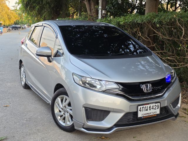 Honda Jazz 2015 1.5 V+ Sedan เบนซิน ไม่ติดแก๊ส เกียร์อัตโนมัติ บรอนซ์เงิน รูปที่ 4
