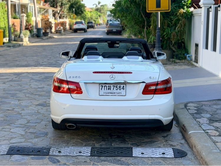 Mercedes-Benz E-Class 2011 E250 CDI Sedan เบนซิน ไม่ติดแก๊ส เกียร์อัตโนมัติ ขาว รูปที่ 2