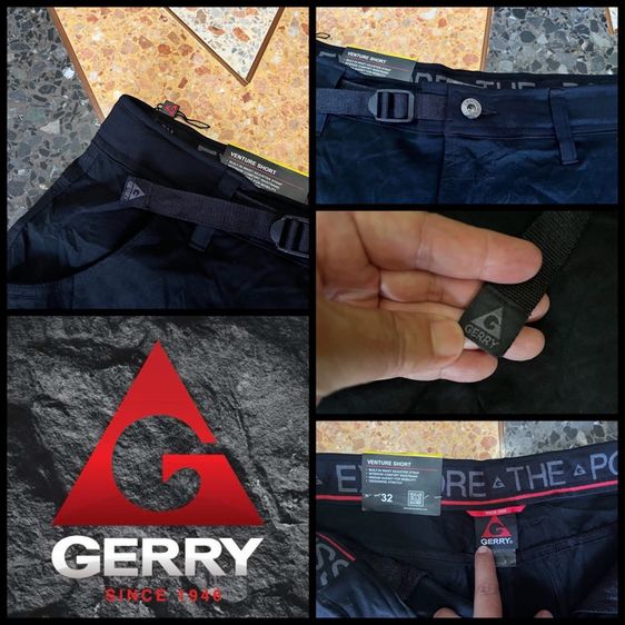 📌GERRY -Cargoขาสั้นแท้💯 เอว31-33 รูปที่ 6