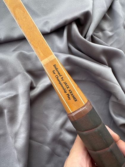 ไม้เทนนิสวินเทจ Wilson Jack Kramer Autograph รูปที่ 6