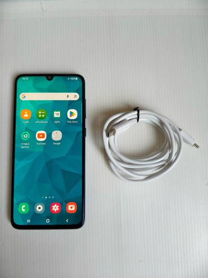 Samsung Galaxy A70 Ram6 Rom128GB สีฟ้า เครื่องนอก มือ2 สภาพดี ซิมล็อก-ติด Account ต่อwifi เล่นเน็ตได้