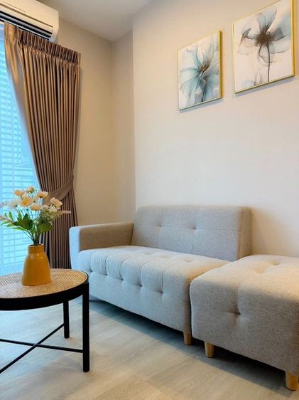 ตกแต่งครบ Property Perfect ไม่อนุญาต ให้เช่าThe Sky Sukhumvit Floor 6 ตึก E ห้องใหญ่32.83ตร.ม วิวเมือง เช่า18kเดือน รูปที่ 2