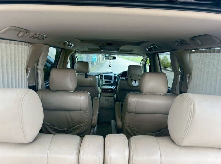 Toyota Alphard 2007 2.4 Hybrid E-Four 4WD Utility-car ไฮบริด ไม่ติดแก๊ส เกียร์อัตโนมัติ ดำ รูปที่ 4