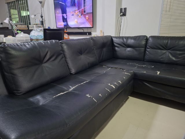 โซฟา อินเด็กซ์ หนังเทียม โครงแข็งแรงมาก