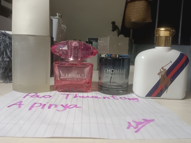 ขายเหมาน้ำหอมแท้ก้นขวด