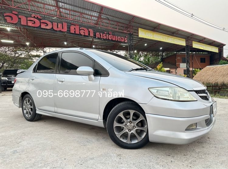 Honda City 2006 1.5 ZX A i-DSi Sedan เบนซิน ไม่ติดแก๊ส เกียร์อัตโนมัติ เทา รูปที่ 2