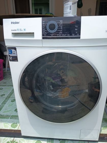 เครื่องซักผ้าฝาหน้า10โลซักผ้านวมได้อยู่ลำลูกกาคลอง2 รูปที่ 6