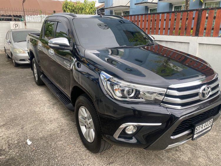 Toyota Hilux Revo 2015 2.8 G Prerunner Pickup ดีเซล ไม่ติดแก๊ส เกียร์อัตโนมัติ ดำ รูปที่ 3