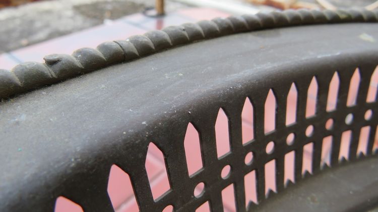 พานโตบทองเหลือง 15 นิ้ว สูง 6นิ้ว  งานเก่า เก่าเก็บ รูปที่ 5