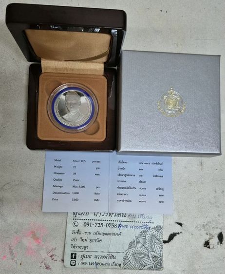 เหรียญกษาปณ์ที่ระลึก รูปที่ 3