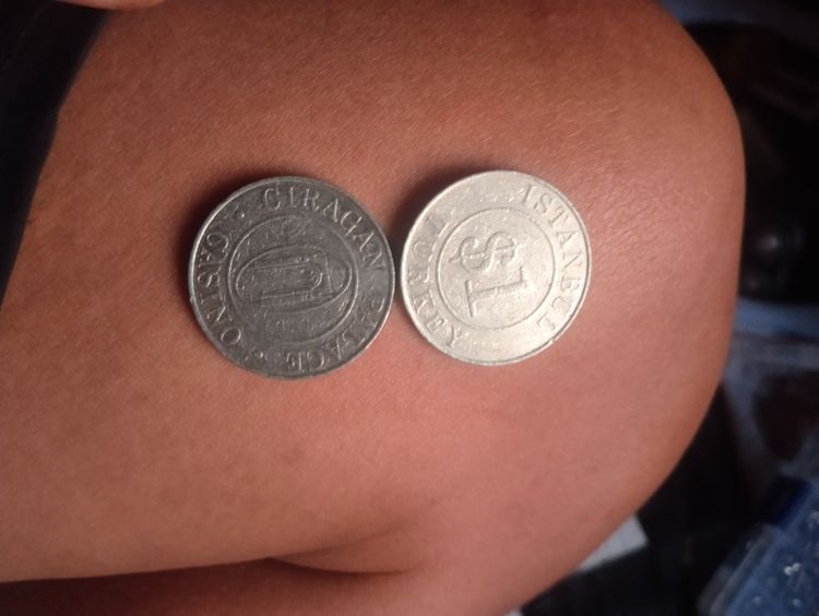  เหรียญคาสิโน Jeton  Casino Tokenชนิดราคา 25 เซนต์(Ciragan Palace Casino) ตุรกี ยุคก่อนสั่งแบนปี 1998 สภาพดี น่าสะสม รูปที่ 4