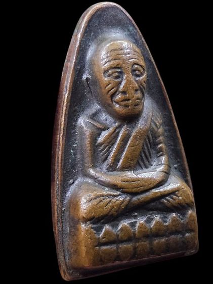 หลวงปู่ทวด ปี08 หน้าโบราณ หลังยันต์ปั๊ม พิมพ์บล็อกแตก (น้ำมูก) หายาก รูปที่ 9