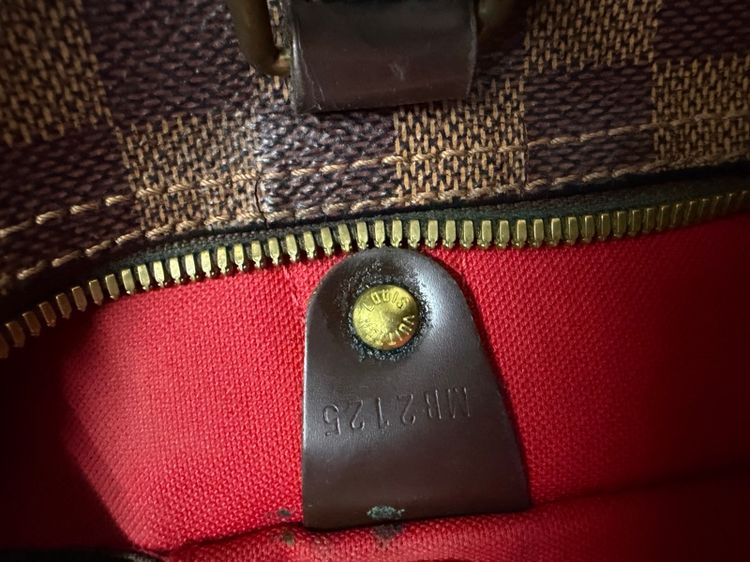 LV Speedy size 30 มีสาย ของแท้  รูปที่ 7