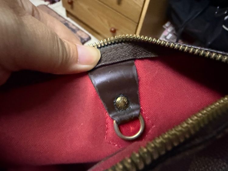 LV Speedy size 30 มีสาย ของแท้  รูปที่ 9