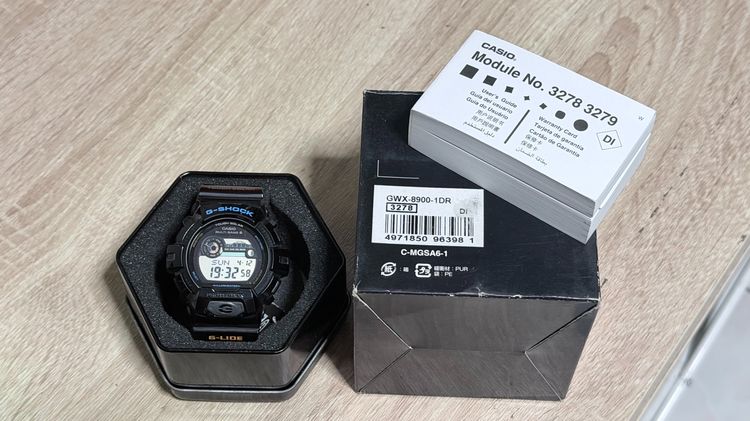 Casio G Shock G-lide รุ่น GWX-8900-1DR รูปที่ 4