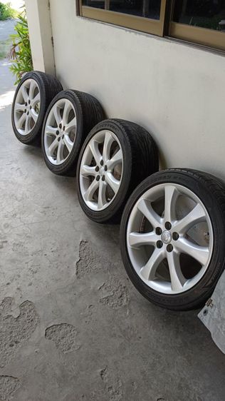 ล้อtoyota wish 5รู100 ขอบ17  รูปที่ 6