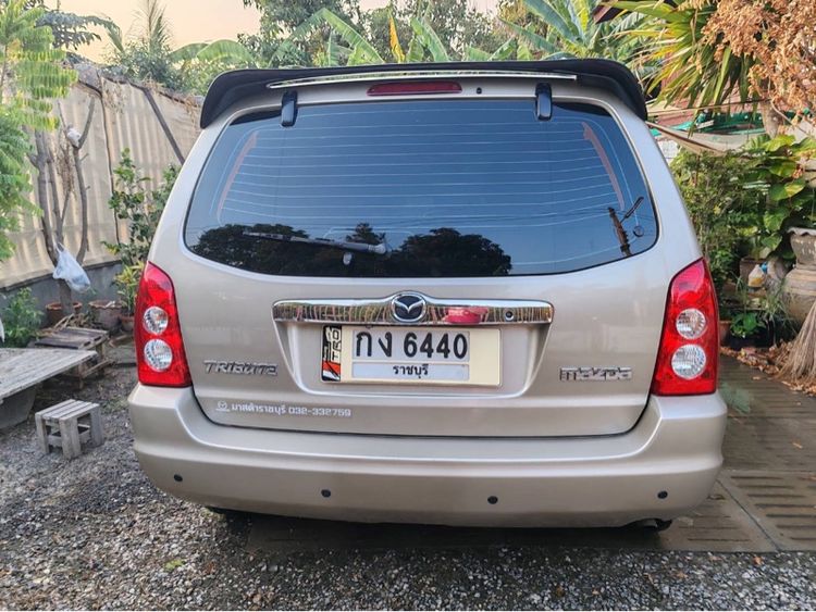 Mazda Tribute 2004 2.3 SDX 4WD Utility-car เบนซิน ไม่ติดแก๊ส เกียร์อัตโนมัติ ทอง รูปที่ 4