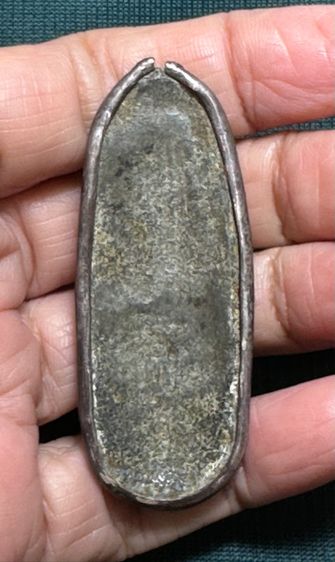 ลีลาข้างเม็ดเนื้อชินเขียว จับขอบเงินโบราณ  รูปที่ 2