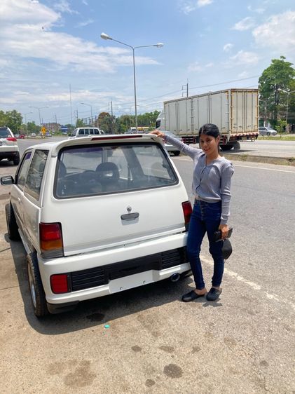 Daihatsu Mira 1993 660 Classic Sedan เบนซิน ไม่ติดแก๊ส เกียร์อัตโนมัติ ขาว รูปที่ 4