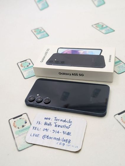 ขาย เทิร์น Samsung Galaxy A55 5G 256 Gb ศูนย์ไทย สภาพสวย อุปกรณ์ครบยกกล่อง ขาดสมุดคู่มือ เพียง 5,990 บาท ครับ   รูปที่ 3
