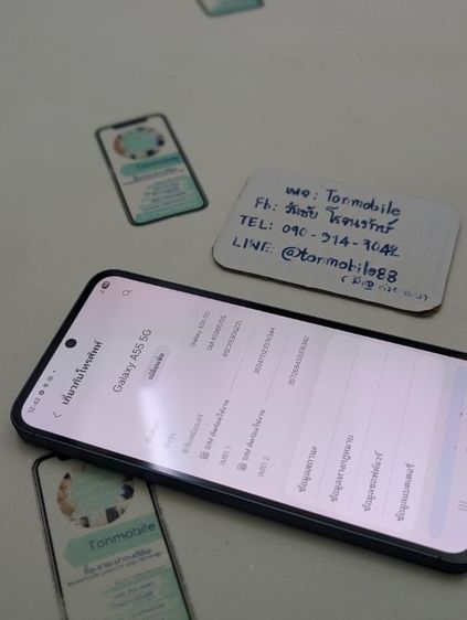 ขาย เทิร์น Samsung Galaxy A55 5G 256 Gb ศูนย์ไทย สภาพสวย อุปกรณ์ครบยกกล่อง ขาดสมุดคู่มือ เพียง 5,990 บาท ครับ   รูปที่ 8