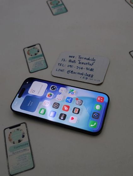 iPhone 16 Pro 256 Black ศูนย์ไทย สภาพสวย มีตัวเครื่องอย่างเดียว ไม่มีอุปกรณ์อื่น สุขภาพแบต 91 ประกันเหลือ 8 วัน เพียง 24,590 บาท ครับ  รูปที่ 2