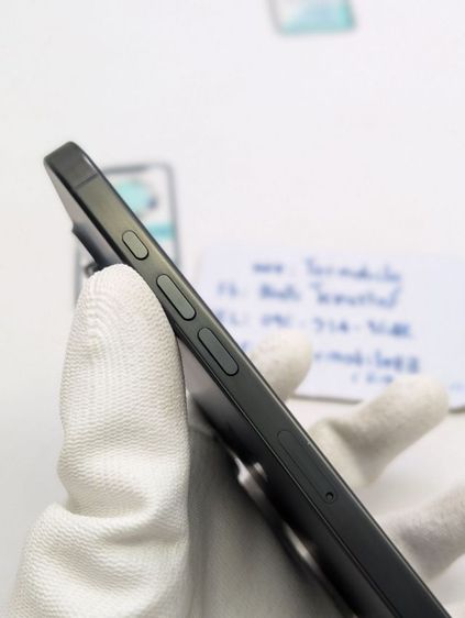 iPhone 16 Pro 256 Black ศูนย์ไทย สภาพสวย มีตัวเครื่องอย่างเดียว ไม่มีอุปกรณ์อื่น สุขภาพแบต 91 ประกันเหลือ 8 วัน เพียง 24,590 บาท ครับ  รูปที่ 6