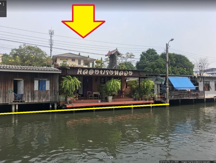 ขายที่ดิน90ตรว.ติดคลองบางกอกใหญ่(คลองบางหลวง)  แหล่งท่องเที่ยวตลาดน้ำชุมชนคลองบางหลวง ซอยจรัญสนิทวงศ์3 แขวงวัดท่าพระ